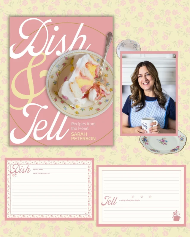 Holiday gift idea!! 

If you’ve missed the news, I have a cookbook coming out in February! 🤗 “Dish & Tell: Recipes from the Heart” is a collection of cherished family recipes and the stories behind them, from my recipe box as well as other passionate home cooks in and around Minnesota.
 
While the book won’t ship until early next year, I wanted to offer something you can wrap and gift now: a little preview of the book and something to encourage storytelling in the kitchen of your own loved ones.💕
 
Through December 12, I’m selling Dish & Tell recipe card sets that feature the same vintage-inspired artwork as the book and include space to “dish & tell” the story behind a favorite recipe. They make a nice companion gift for anyone pre-ordering the cookbook, or as a sweet standalone present for the recipe-keepers in your life.
 
Each set includes 10 recipe cards with two sizes to choose from, depending on the size of your recipe box!
• 4×6-sized cards: $12.50
• 3×5-sized: $10
(Shipping not included)
 
How to Give Dish & Tell as a Gift:
1. Pre-order the book from the Minnesota Historical Society Press (link in bio) or your favorite online retailer.

2. Visit the Shop page on my website (link in bio) to order recipe cards — shipped to you or directly to your gift recipient before Christmas.
 
I can’t wait for you to see the book in February, and I hope these cards bring a little early joy to your holiday season. 🎄